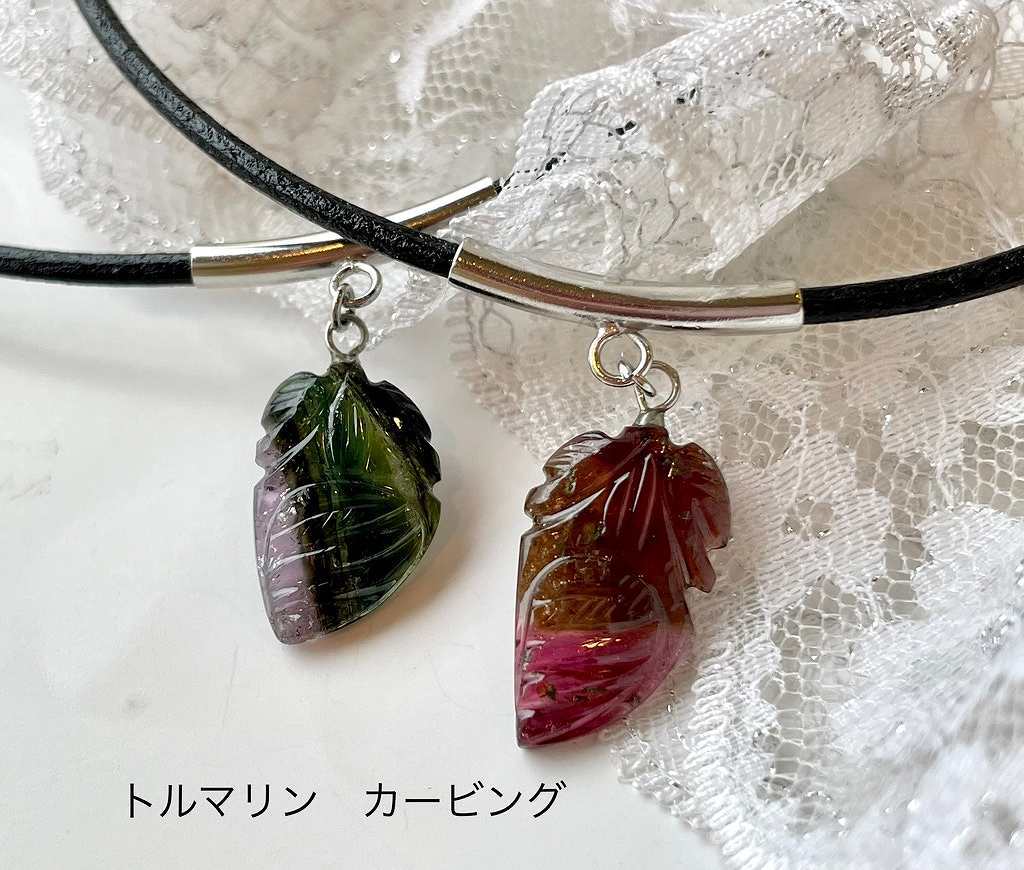 楽天市場】【トルマリン ペンダント】【カービング】【天然石】10月