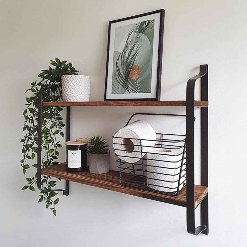 直接引取り限定:杉並区】メッシュウォールシェルフ 直接引取り限定