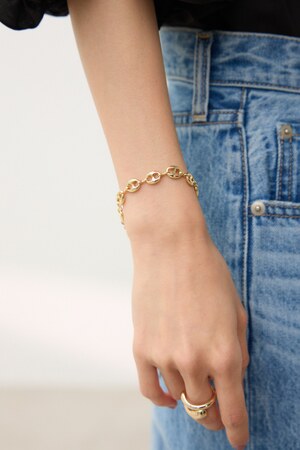 crie conforto | アンカーチェーンブレスレット (ブレスレット ) |SHEL