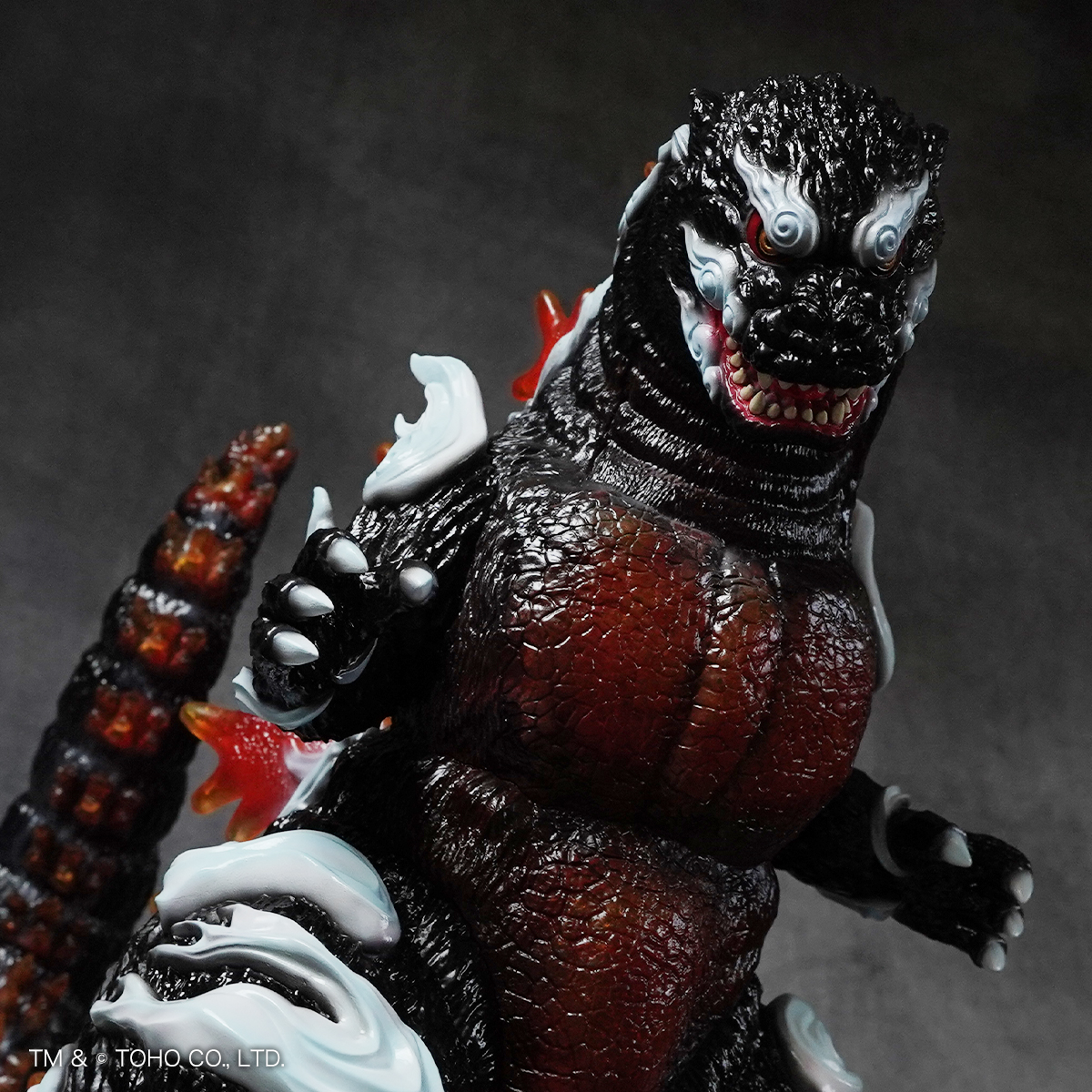 GODZILLA VINYL ART BURNING COLLECTION 30th Anniversary GODZILLA VS