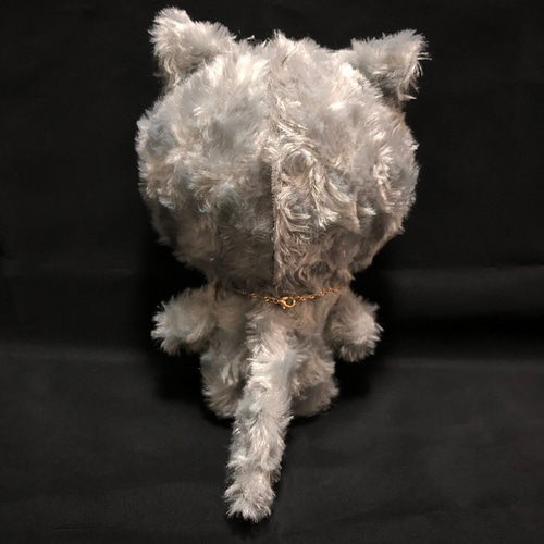 オオカミ｜ぬいぐるみ服｜15-17cm用｜着ぐるみ｜ハンドメイド｜カール