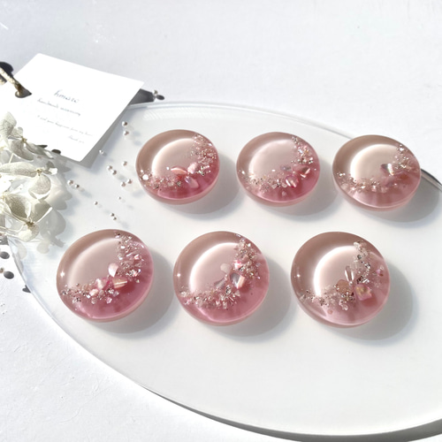 煌めく春のカラーバリエーション 〜 桜 pink ～／ 大人 レジン