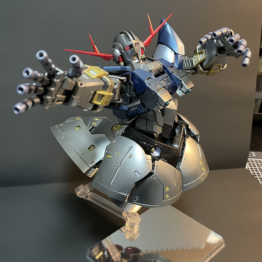 RGジオング スペシャルコーティング｜クロおじさんのガンプラ作品