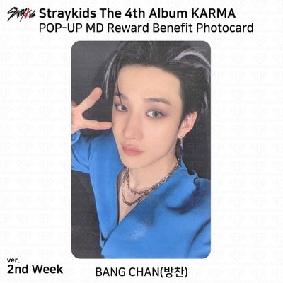 Stray Kids 4th Album Karma POP-UP STORE 2nd Week MD Reward Benefit