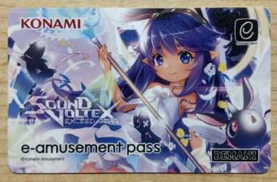 SHIPS FROM USA NEW Konami e-AMUSEMENT PASS Card Sound Voltex