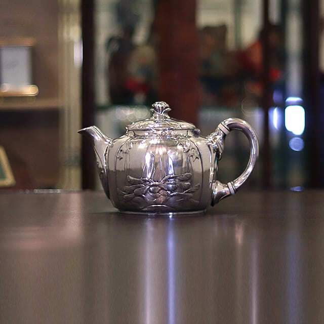 中古】Christofle(クリストフル) 家庭用3点ティーセット ch-124