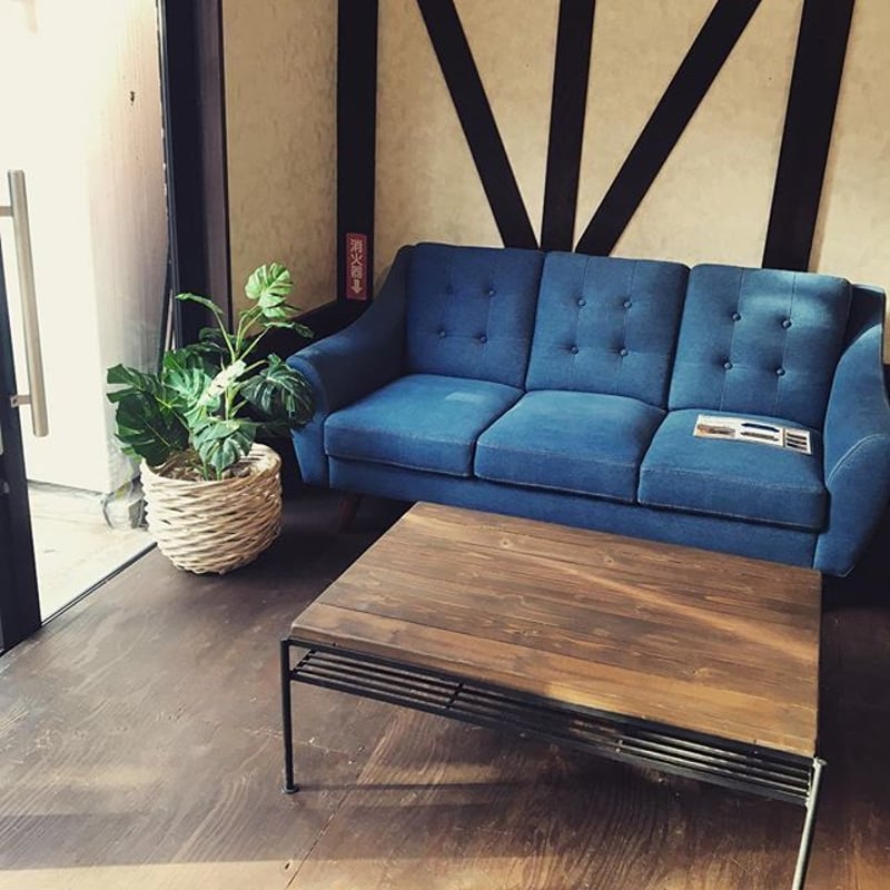 レトロデニム2.5人掛けソファー | hinomata