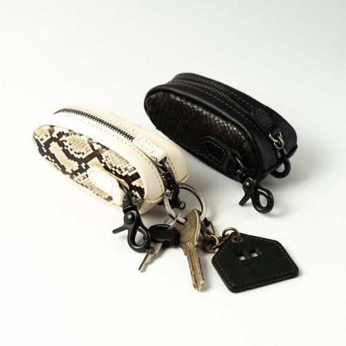 エッグ・キーケース | 墨染めパイソン - HIS-FACTORYオンラインストア