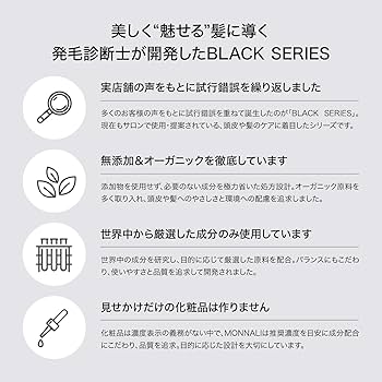 Amazon | MONNALI モナリ ミハツシャンプー 350ml + ミハツ