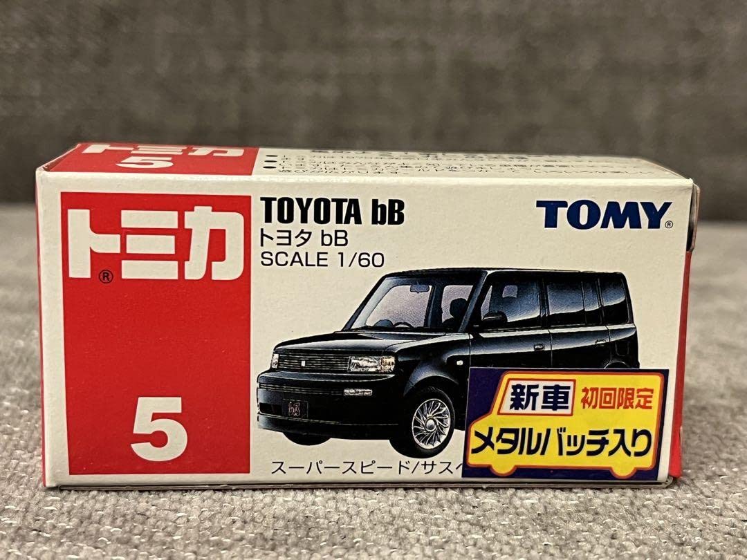 Amazon.co.jp: トミカ 絶版 No.5 トヨタ bB 新車初回バッチ入り