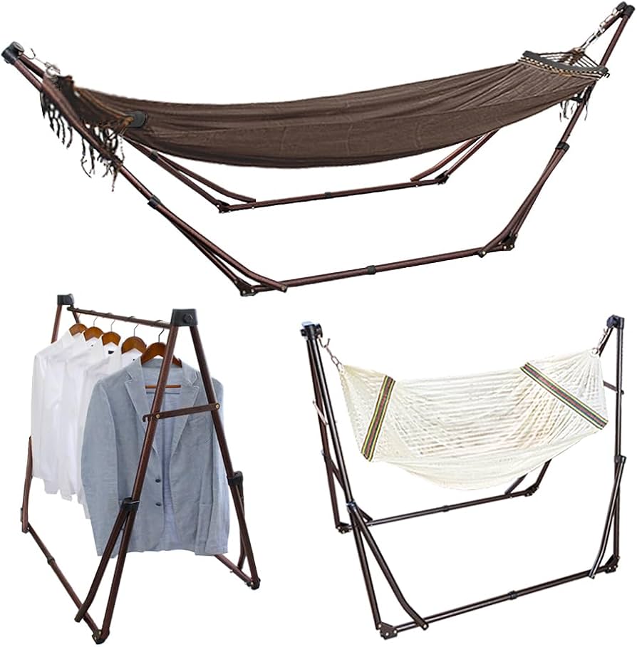Amazon.co.jp: GROOVY OUTSTYLE 自立式 ハンモック チェア ハンガー
