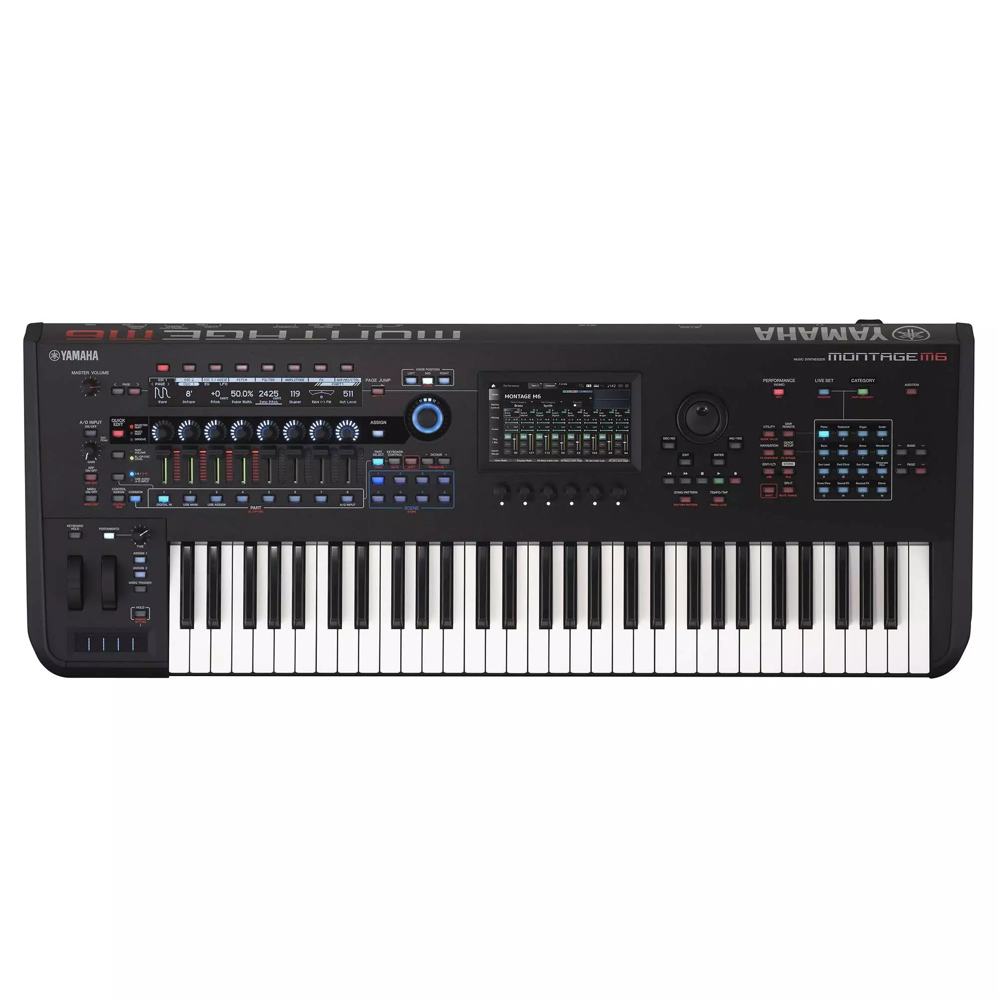 MODX6+ 61-Key Synthesizer - Yamaha USA