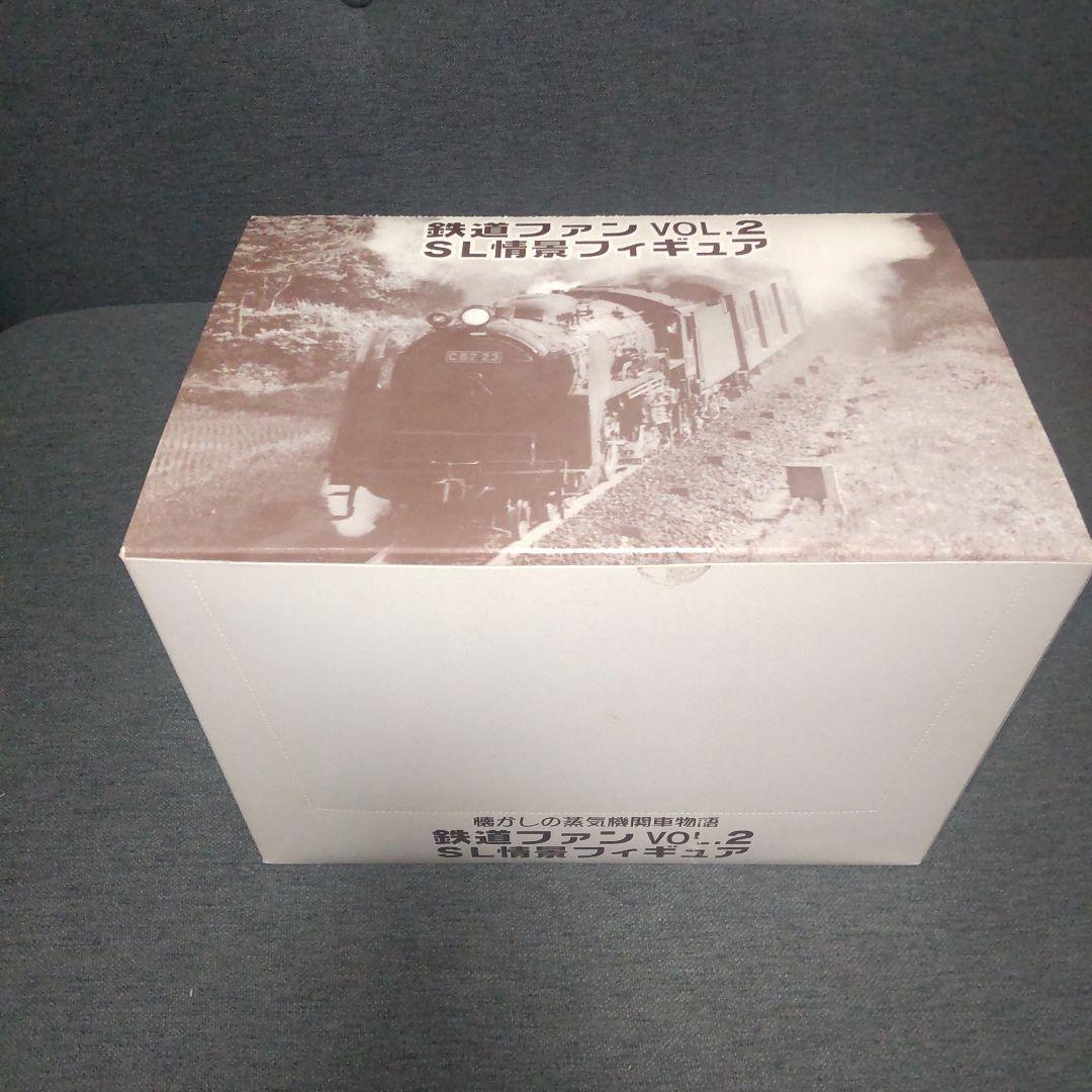 鉄道ファンVol.2 SL情景フィギュア 未組立品　6種セット 鉄道ファンVol.2 SL情景フィギュア 6個セット (食玩) - ホビーサーチ