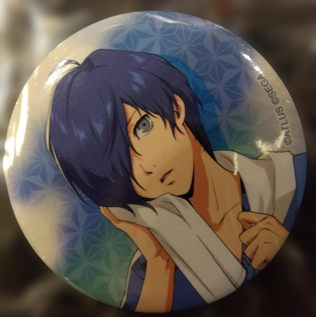 ペルソナ 極楽湯 RAKU SPA 主人公 缶バッジ ペルソナ3 結城理 ペルソナ 極楽湯 RAKU SPA 主人公 缶バッジ ペルソナ3 結城理 - メルカリ