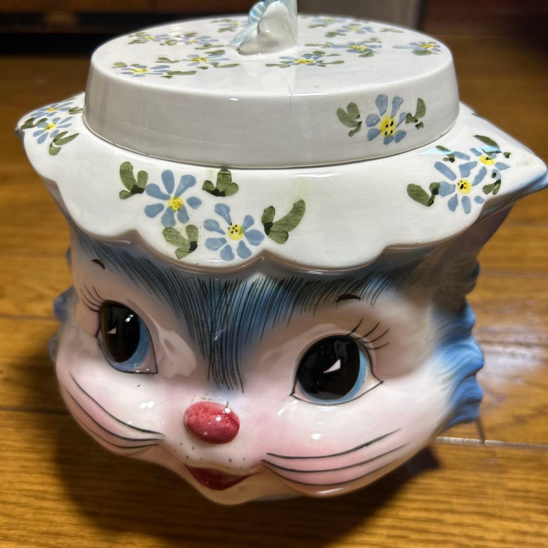 猫の顔の陶器製お菓子入れ 益子焼 ねこの小皿【トラ猫】 陶器 ネコグッズ 猫 とらねこ キジトラ