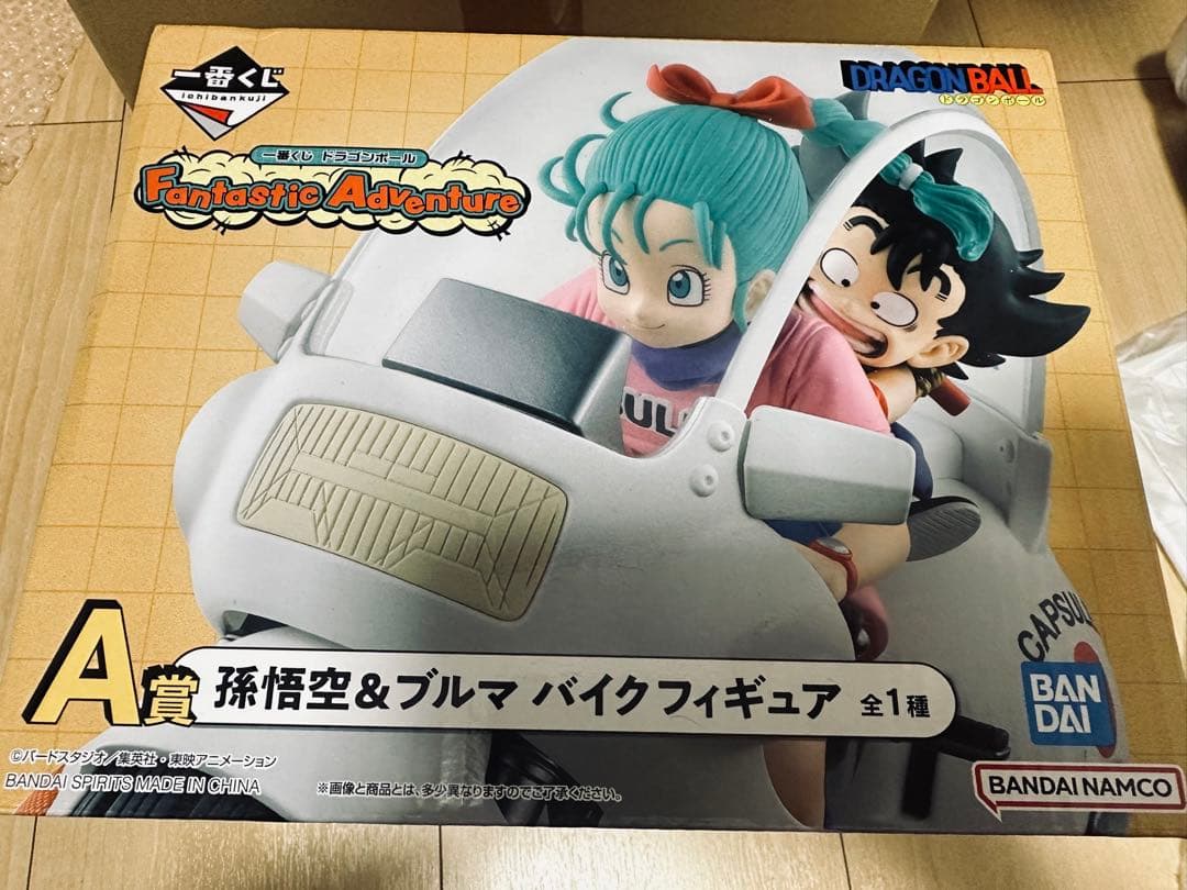ドラゴンボール 一番クジ 孫悟空＆ブルマ フィギュア A賞 ファンタスティック 一番くじ ドラゴンボール Fantastic Adventure A賞 孫悟空＆ブルマ