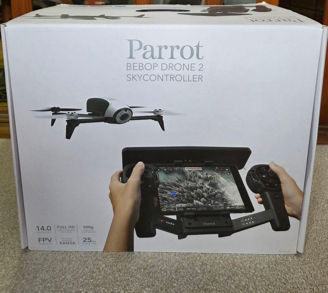 Parrot bebop2 ドローン 美品 動作確認済み コンパクトな新ドローン「Parrot Bebop 2」発表！ 飛行時間が25分間に