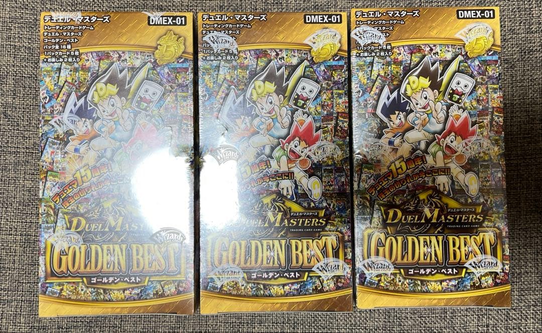 ゴールデンベスト未開封Box3個　デュエルマスターズ Amazon.co.jp: デュエル・マスターズ DMEX-01 TCG ゴールデン・ベスト