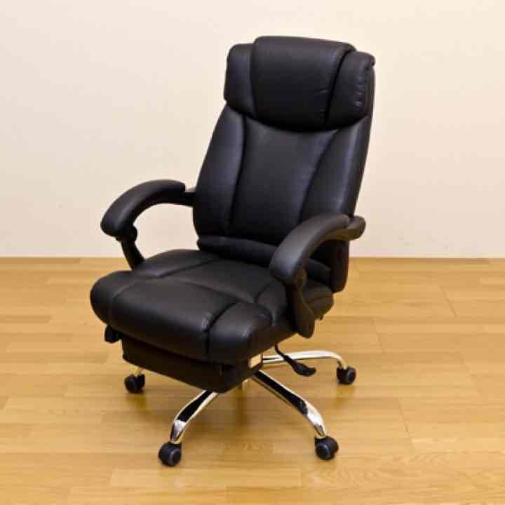 FIRST　フルフラットオフィスチェア　BK/BR定価80000相当 180度リクライニング 寝られる椅子【フルフラットオフィスチェア FIRST