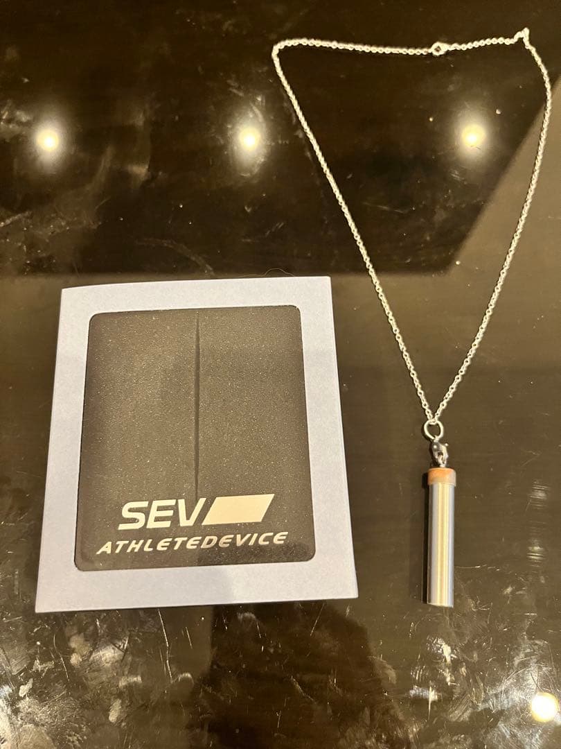 SEV ネックレス ATHLETEDEVICE sevメタルバーチカルv2 #sevメタルレールsi . アスリートと共に進化