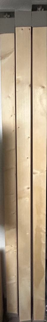 ピアリビング製ラブリコ(5本)(※価格は1本辺り額の為、購入の際は必ずコメント) つっぱり木材セット ラブリコ付き 高さ2496-2695mmまで 3本セット