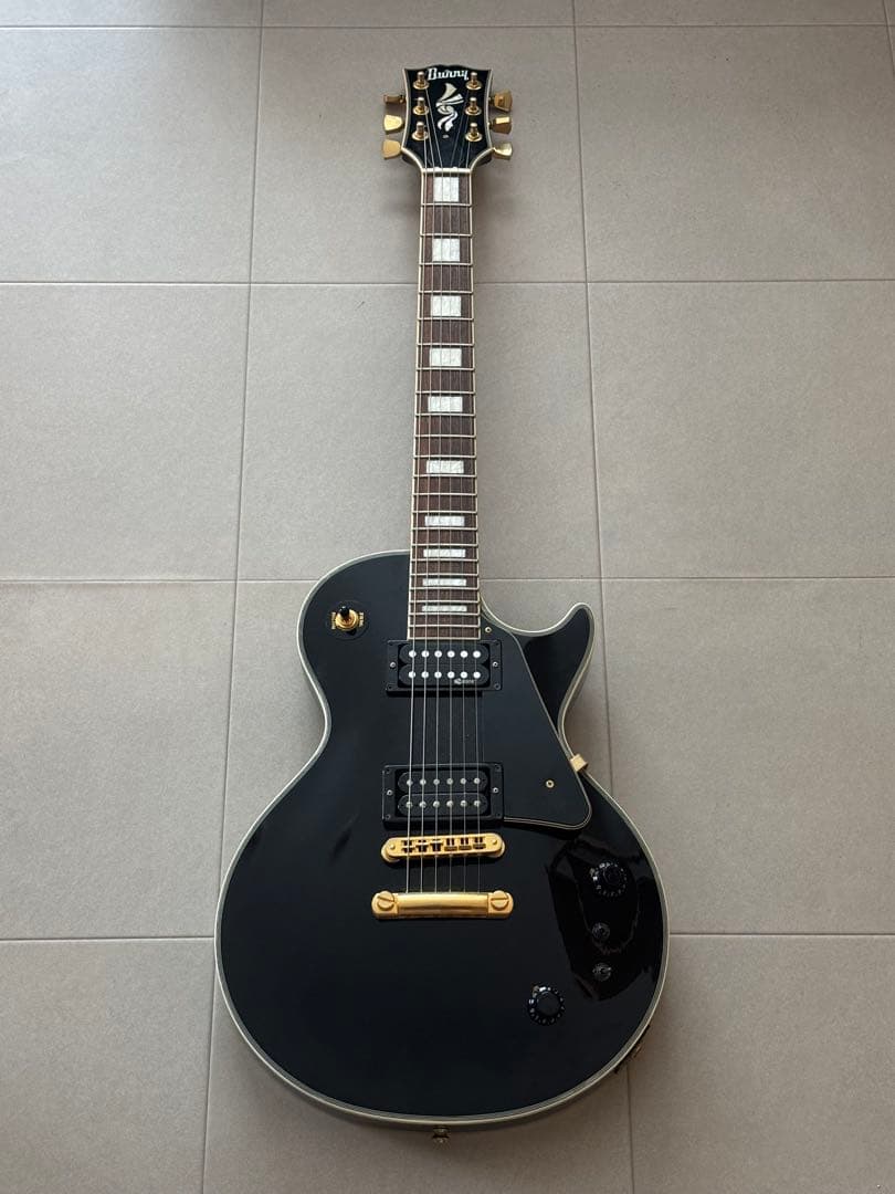 ギター Burny RLC55S Sustainer Burny RLC-55S サスティナー搭載 レスポールカスタムタイプ エレキ