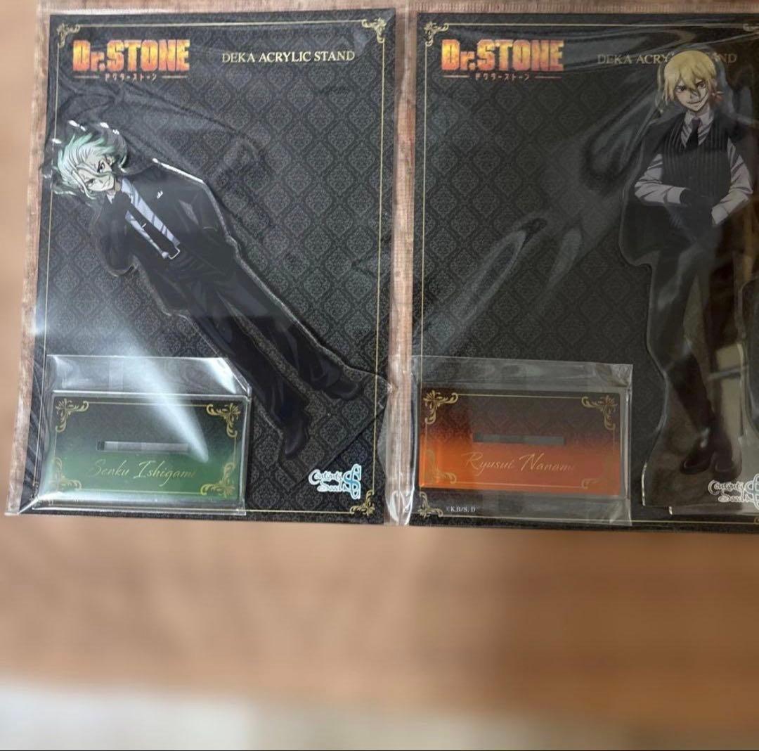 石神千空 七海龍水 ドクターストーン ブラックスーツ theキャラ Dr.STONE 七海龍水 缶バッジ ブラックスーツ THEキャラ ジャンフェス