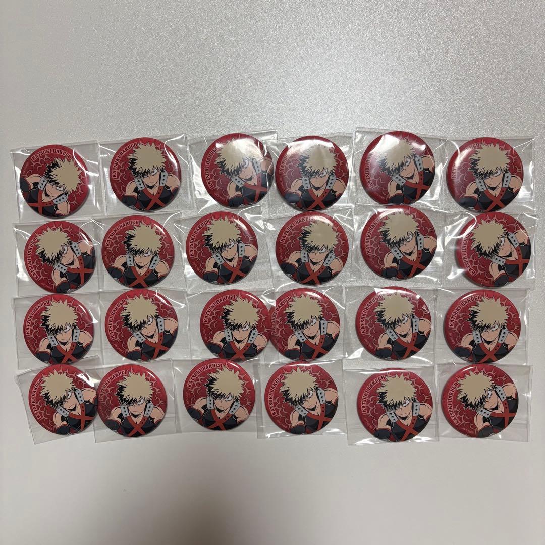 ショウワノート 爆豪勝己 POMMOP 缶バッジ 24個セット 僕のヒーローアカデミア』PKGコレクション 爆豪勝己 BF1