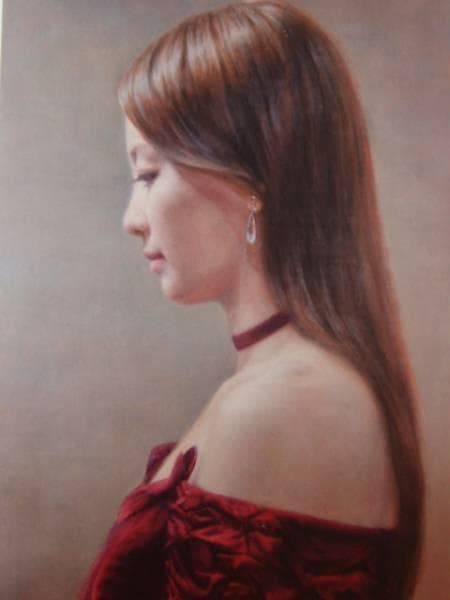 福井　欧夏、澄、希少画集画、高級新品額・額装付、作家のサイン入り 女性の本質を描く作家 福井欧夏 | 絵画高額査定はアート買取協会