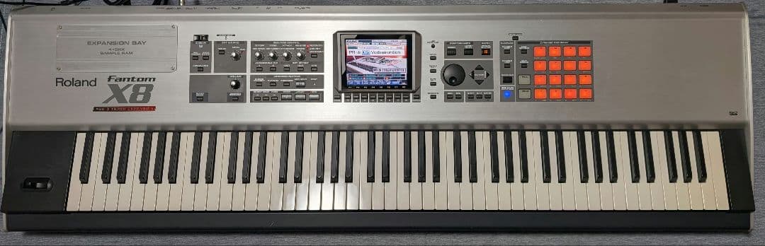 Roland Fantom X8 シンセサイザー Roland FANTOM-8EX ローランド シンセサイザー MUSIC WORKSTATION