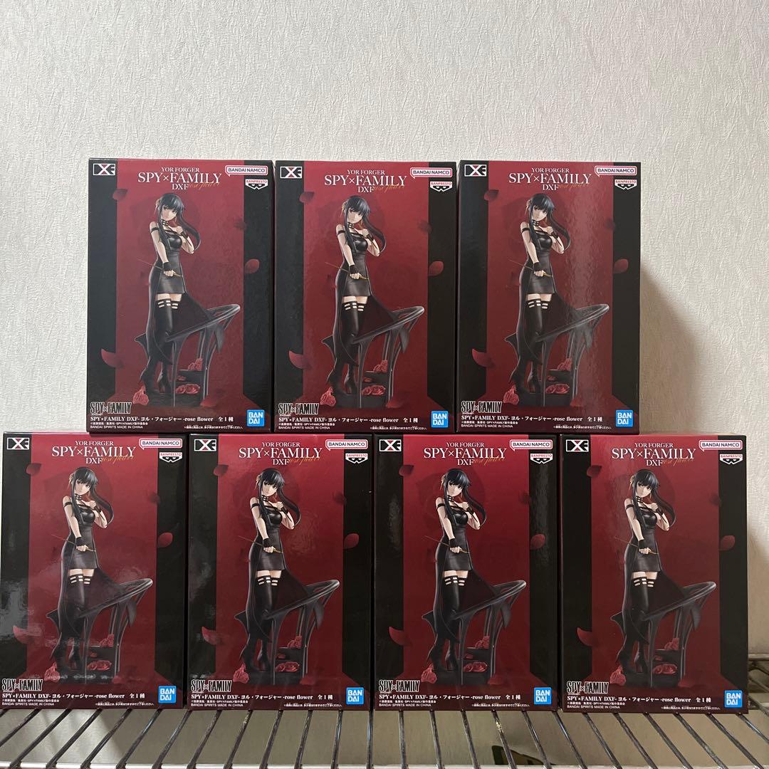 ヨル・フォージャー　DXF rose flower フィギュア　7点 楽天市場】SPY×FAMILY DXF ヨル・フォージャー rose flower 【即納品