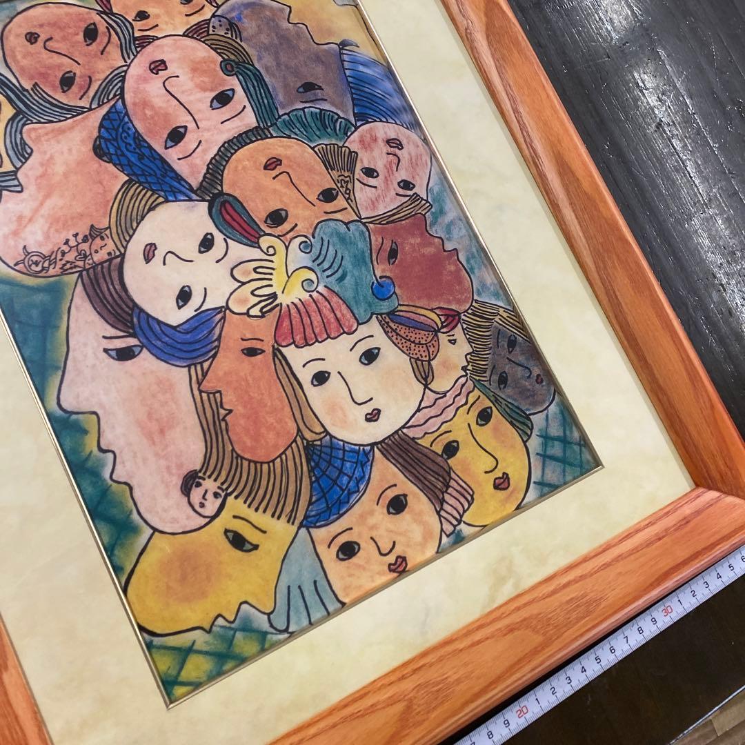 謎の絵 作品 タイトル不明 美術品 アート 絵画 - メルカリ