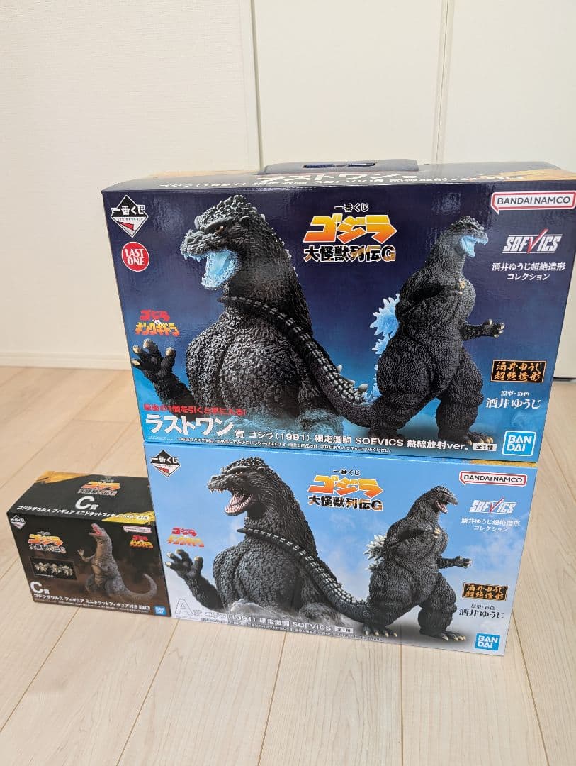 ゴジラ　一番くじ　大怪獣列伝G　A賞C賞G賞ラストワン賞　その他下位賞まとめ売り 一番くじ ゴジラ 大怪獣列伝G｜一番くじ倶楽部｜BANDAI SPIRITS公式 一