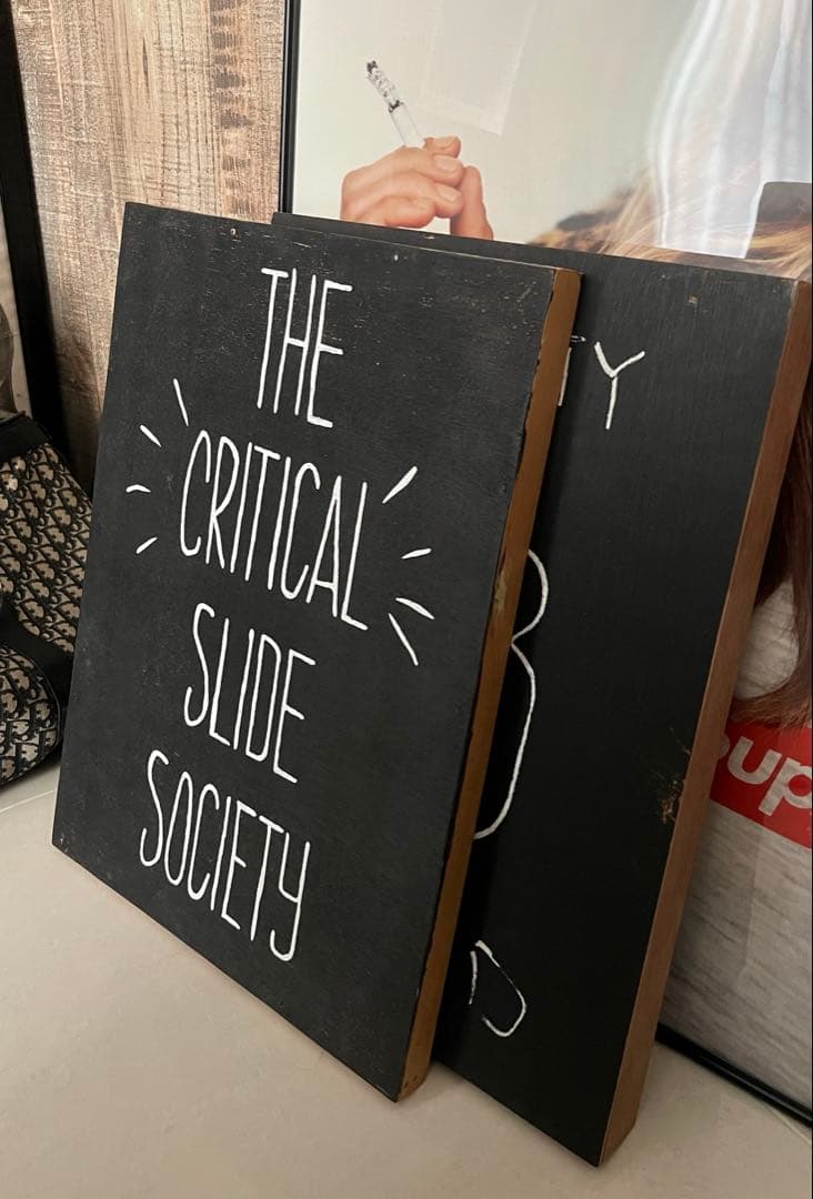 tcss アート　ブラックボード　二枚 A型両面ブラックボード GXB-77(各色)│両面仕様の小型黒板ボード