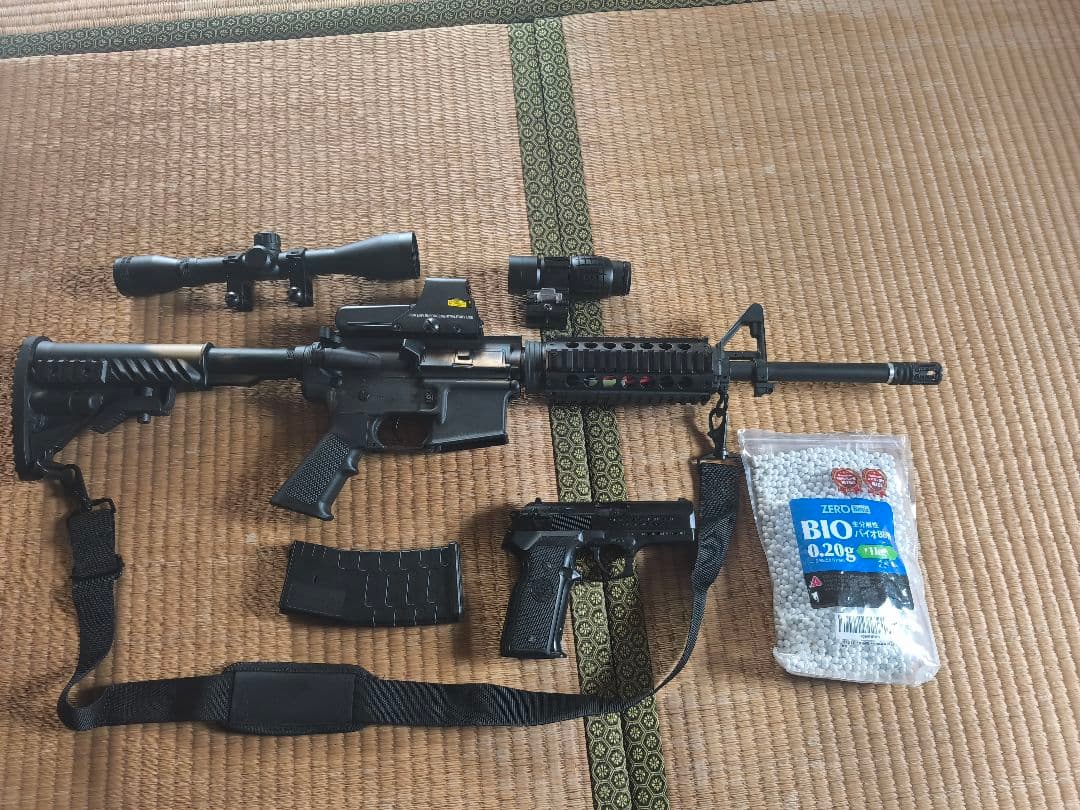 エアガンセット 楽天市場】【シューティングセット】(弾速UP済み！) 東京マルイ エア