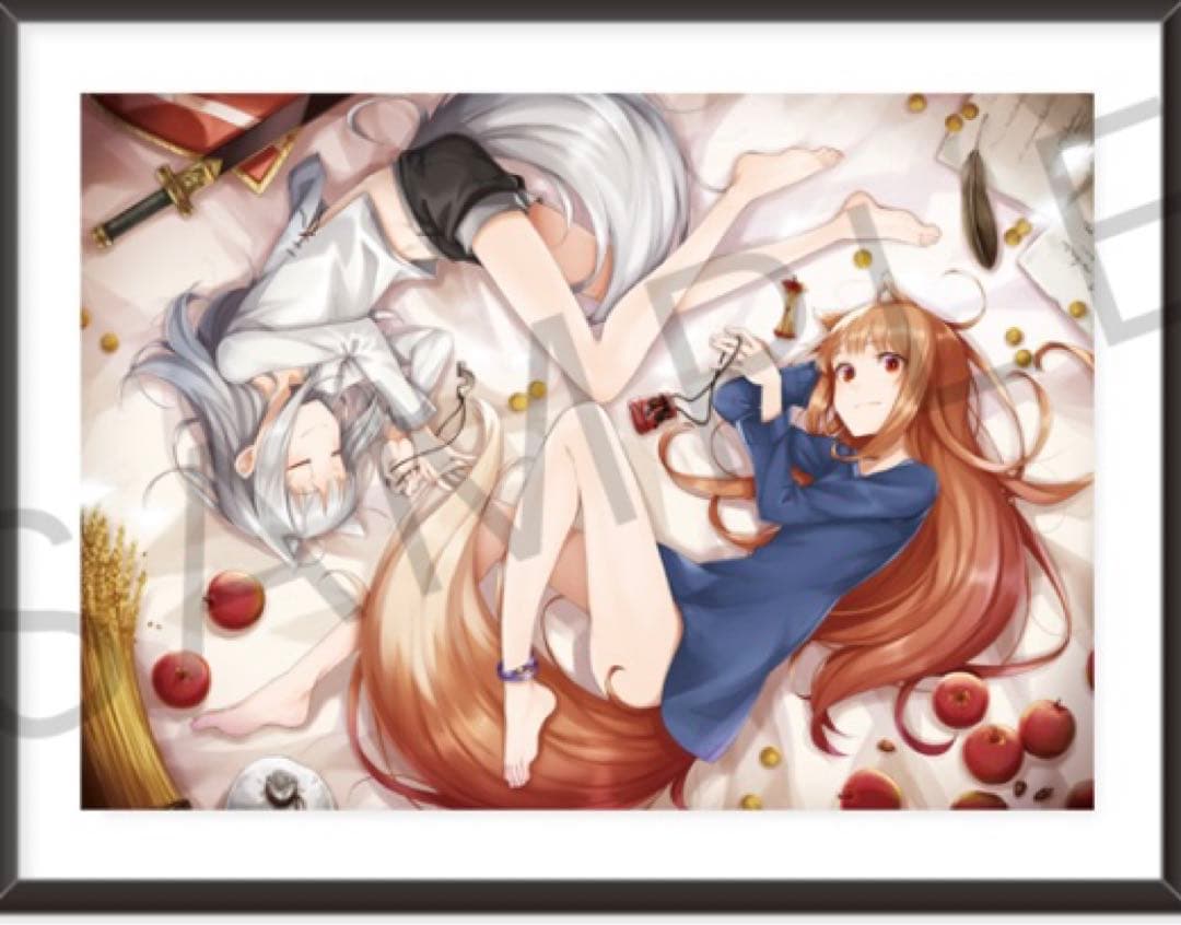 狼と香辛料　複製原画　超電撃文庫展 超電撃文庫展 複製原画 狼と香辛料: その他グッズ | カドスト