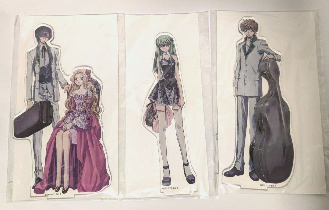 コードギアス オーケストラコンサート限定 アクリルスタンド3種まとめ売り コードギアス Project “To 20th”イベント BIGアクリルスタンド【全3種