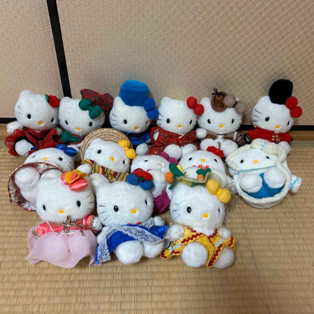 世界　キティ　14国　コンプリート 世界陸上満喫💛💜 #世界陸上 #国立競技場 #seiko #セイコー #コラボ