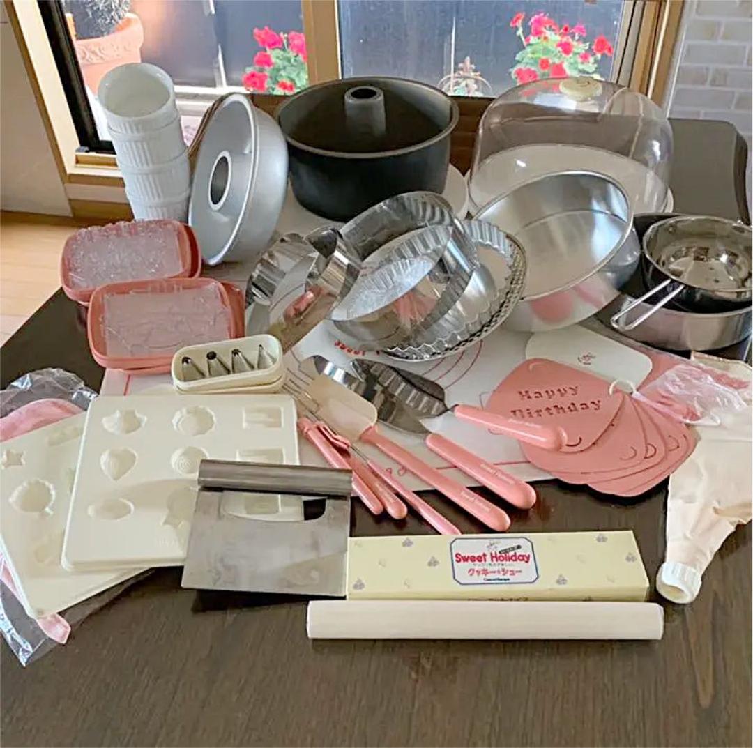 レシピ本付 お菓子作り 道具 33種類 セット - メルカリ