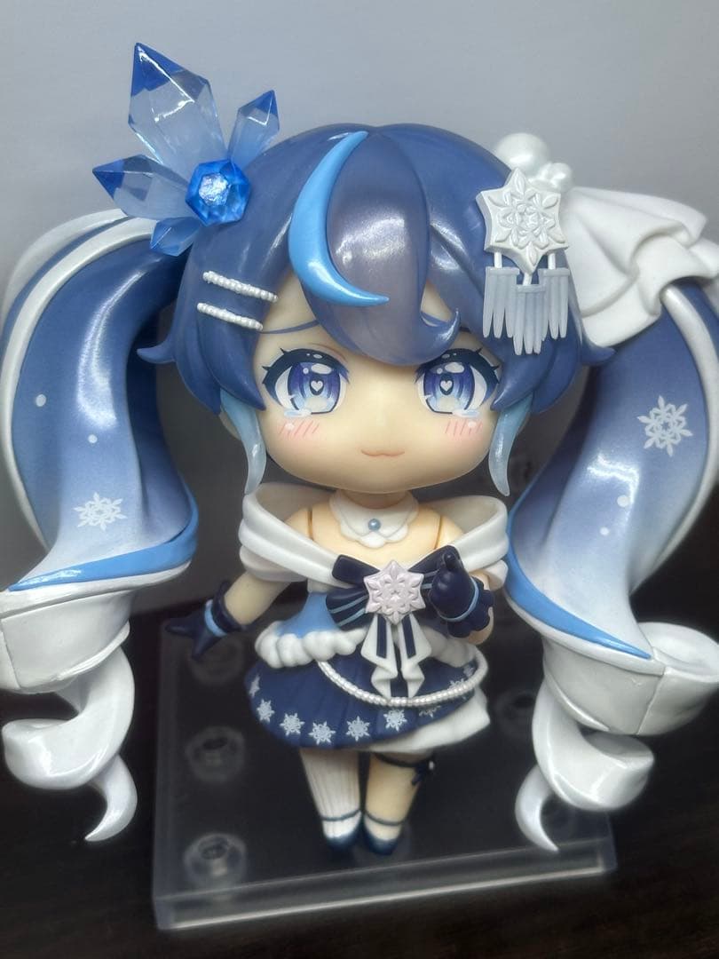 【最終値下げ】ねんどろいど 雪ミク Crystal  Ver. Amazon | ねんどろいど 雪ミク Crystal Snow Ver. | フィギュア